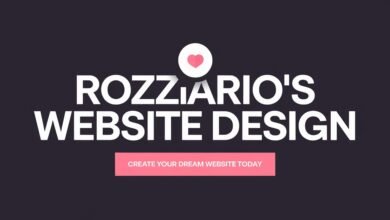 website design rozzario