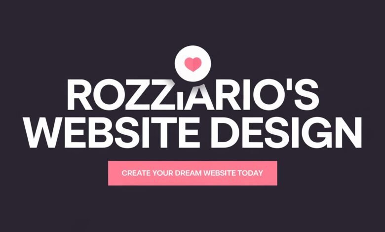 website design rozzario